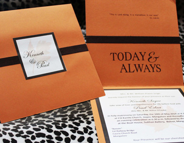 Christian Wedding Card - M203-28